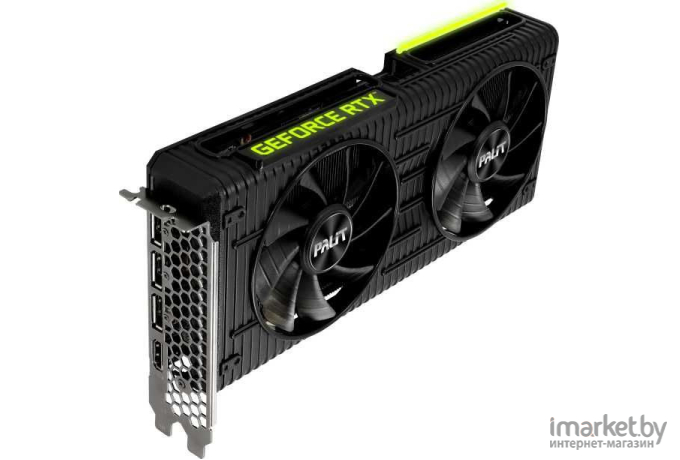 Видеокарта Palit GeForce RTX 3060TI DUAL 8G LHR [NE6306T019P2-190AD_BULK]