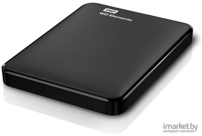 Внешний жесткий диск HDD WD Portable 1TB [WDBUZG0010BBK]