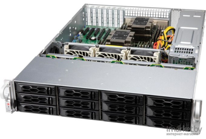 Корпус для сервера Supermicro CSE-LA26E1C4-R609LP