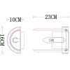 Бра Arte Lamp A1003AP-1CC