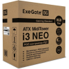 Корпус для компьютера ExeGate i3 Neo ATX Без БП Black [EX289023RUS]