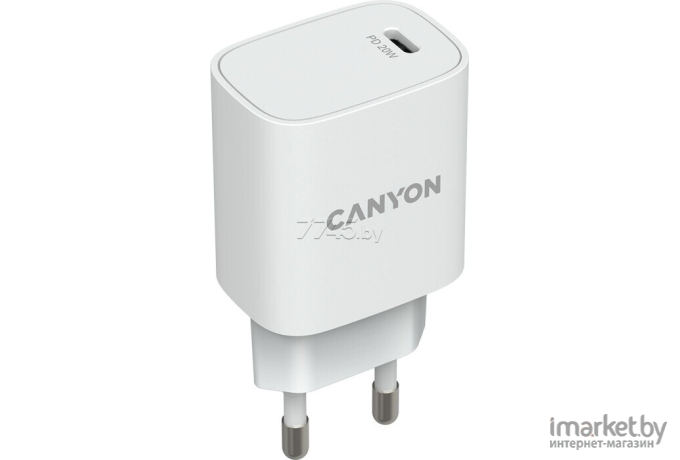 Сетевое зарядное устройство Canyon CNE-CHA20W