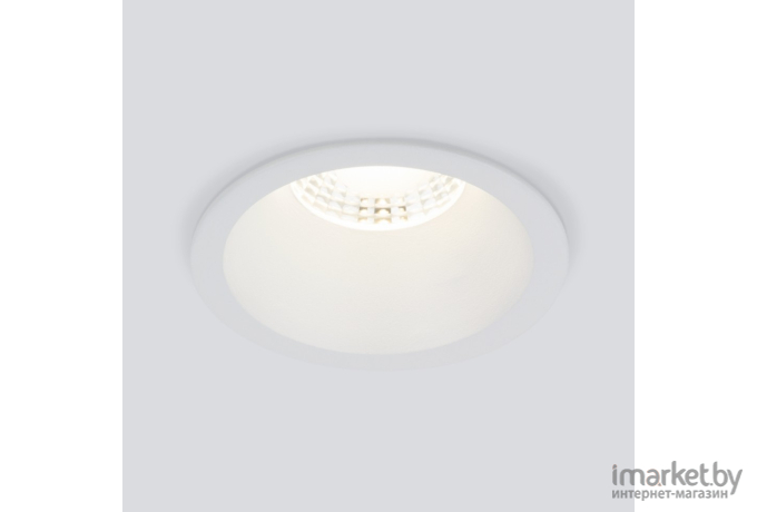 Встраиваемый точечный светильник Elektrostandard 15266/LED 7W 4200K WH белый