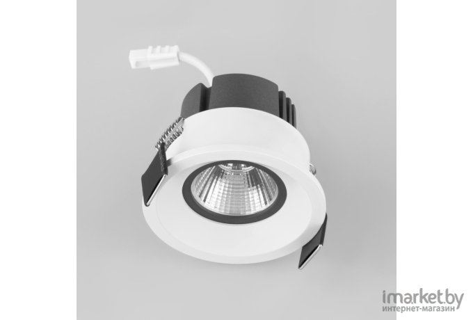 Встраиваемый точечный светильник Elektrostandard 15266/LED 7W 4200K WH белый