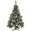 Новогодняя елка Ritm Сказка синяя с белыми концами 1.8 м зеленый [ШШК180]