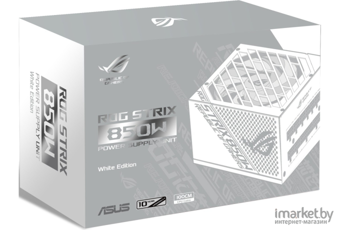 Блок питания для компьютеров ASUS ROG-STRIX-850G белый