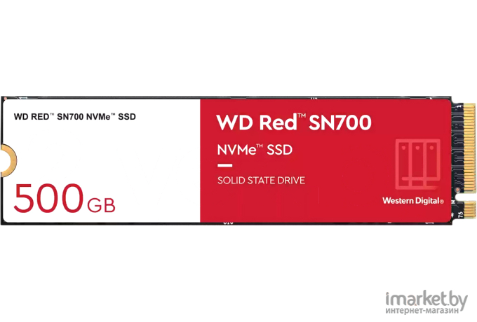 SSD диск WD M.2 2280 500GB Red [WDS500G1R0C]