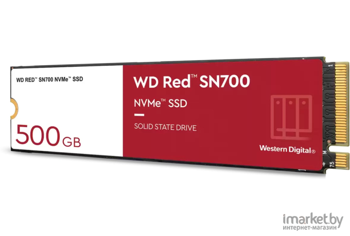 SSD диск WD M.2 2280 500GB Red [WDS500G1R0C]