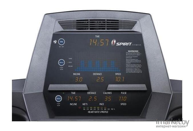 Беговая дорожка Spirit Fitness CT800+