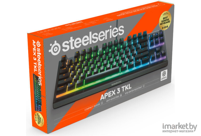 Клавиатура SteelSeries Apex 3 TKL [64817]