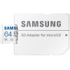 Карта памяти Samsung microSDXC 64Gb EVO+ Class 10 UHS-I U3 + SD Adapter [MB-MC64KA/RU]