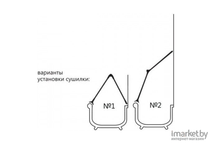 Сушилка для белья Nika СБ4 серебристый