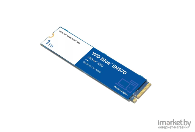 SSD диск WD M.2 2280 1TB Blue [WDS100T3B0C]