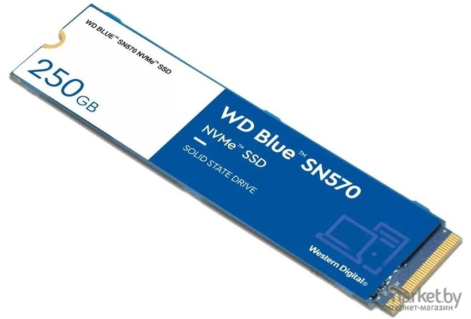 SSD диск WD M.2 2280 250GB BLUE Blue [WDS250G3B0C]