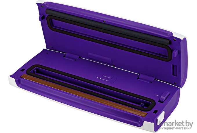 Вакуумный упаковщик Kitfort KT-1511-1 белый/фиолетовый