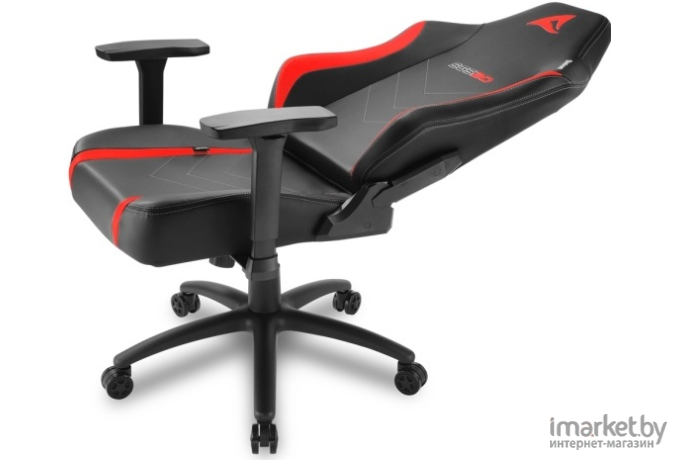 Офисное кресло Sharkoon Skiller SGS20 черный/красный [SGS20-BK/RD]