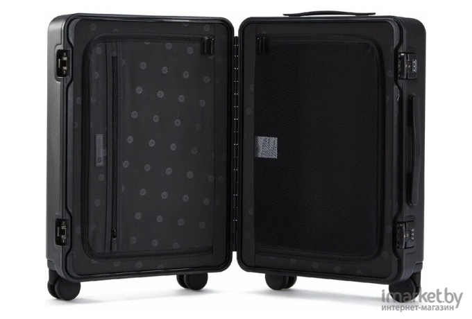 Чемодан Ninetygo manhatton frame luggage 20 Black
