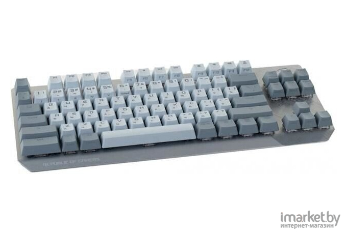 Клавиатура ASUS ROG Strix Scope NX TKL ML белый (90MP02B6-BKRA00)