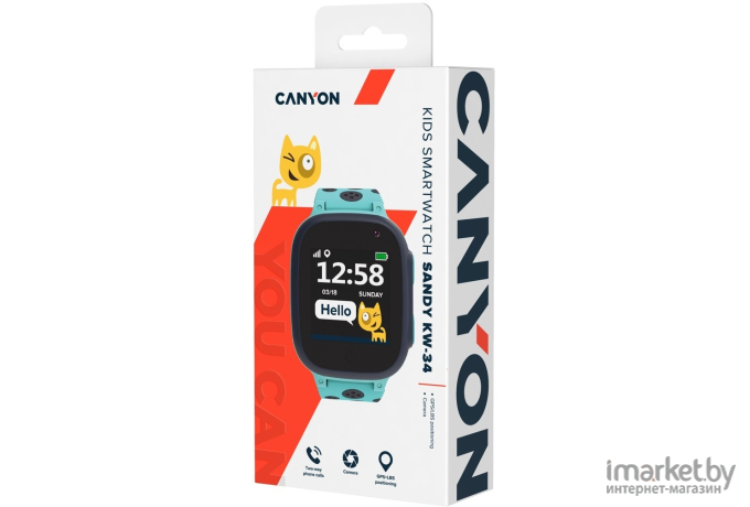 Умные часы Canyon CNE-KW34BL