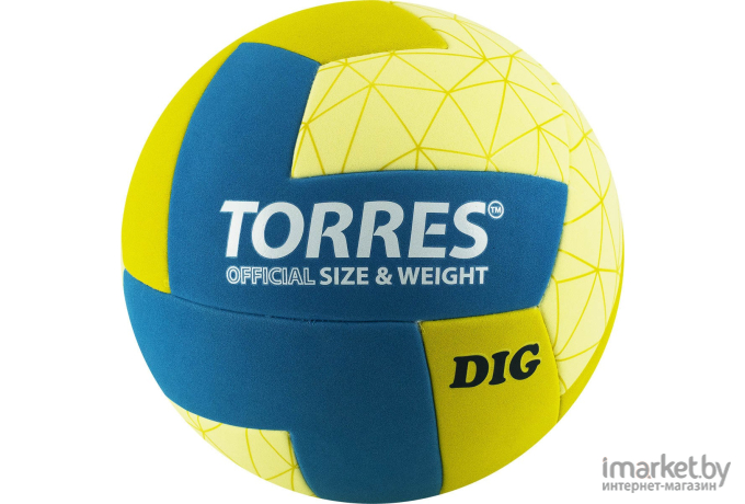 Волейбольный мяч Torres DIG р.5 [V22145]