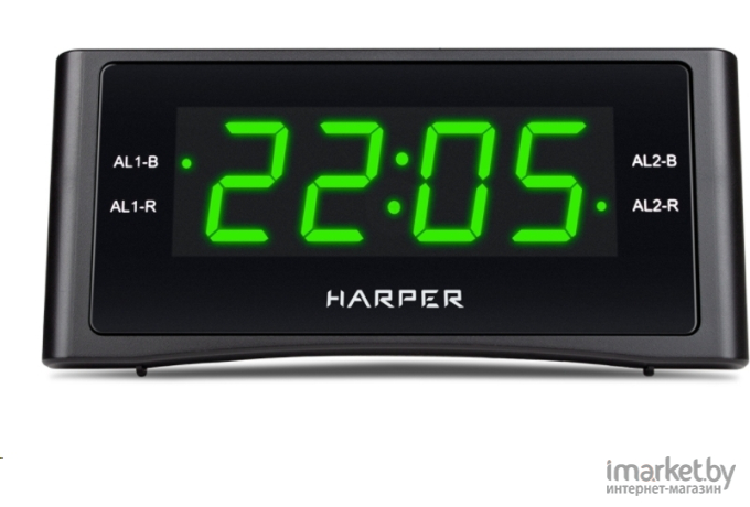 Будильник Harper HCLK-1006 Green