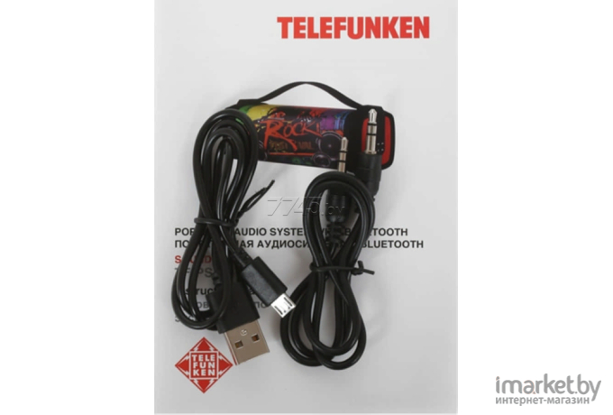 Портативная акустика TELEFUNKEN TF-PS1241B принт