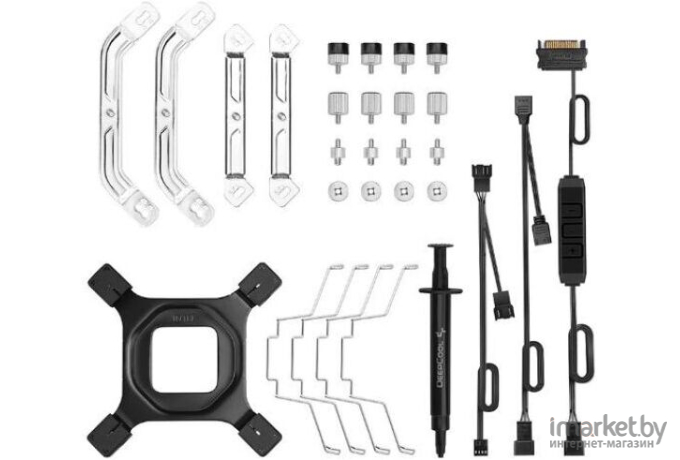 Система охлаждения DeepCool AS500 PLUS WH (R-AS500-WHNLMP-G)