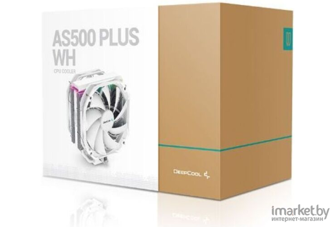 Система охлаждения DeepCool AS500 PLUS WH (R-AS500-WHNLMP-G)