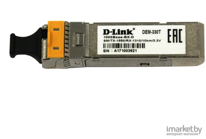 Коммутатор D-Link WDM SFP Transceiver with 1 1000Base-BX-D port. [330T/3KM]