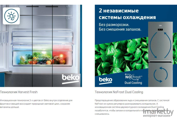 Холодильник BEKO CNMV5335E20VS