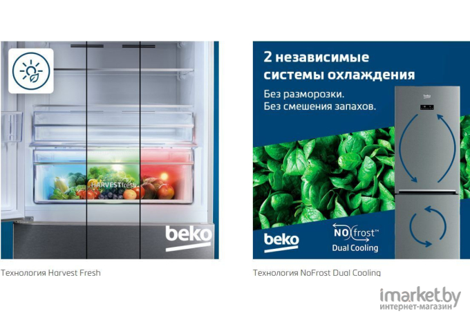 Холодильник BEKO CNMV5335E20VS