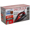 Утюг Delta LUX DE-3000 черный/красный