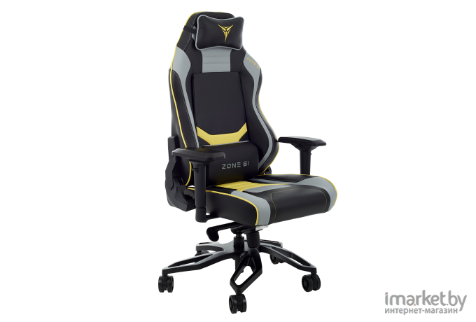 Офисное кресло ZONE 51 Cyberpunk YG Yellow/Grey [Z51-CBP-YG]