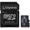 Карта памяти Kingston microSDHC 64Gb Class10 с адаптером [SDCIT2/64GB]