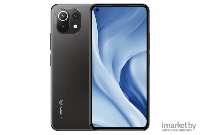 Мобильный телефон Xiaomi 11 Lite 5G NE 8GB/128GB Truffle Black [M11L5GNE128BLA]