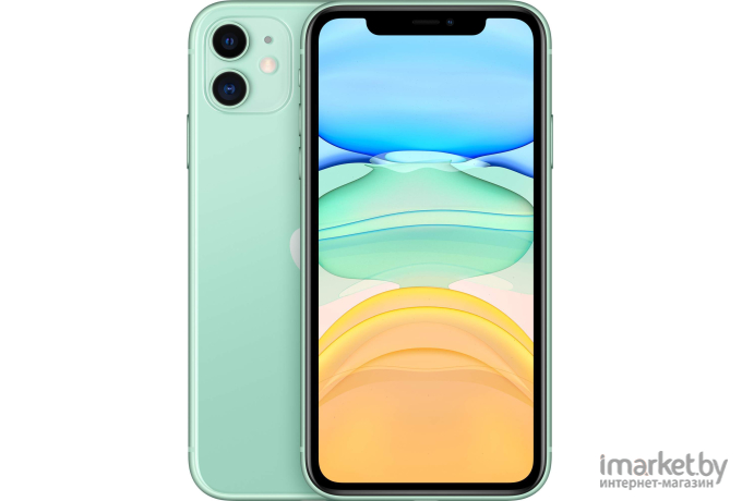 Мобильный телефон Apple iPhone 11 64GB Green [MHDG3RU/A]