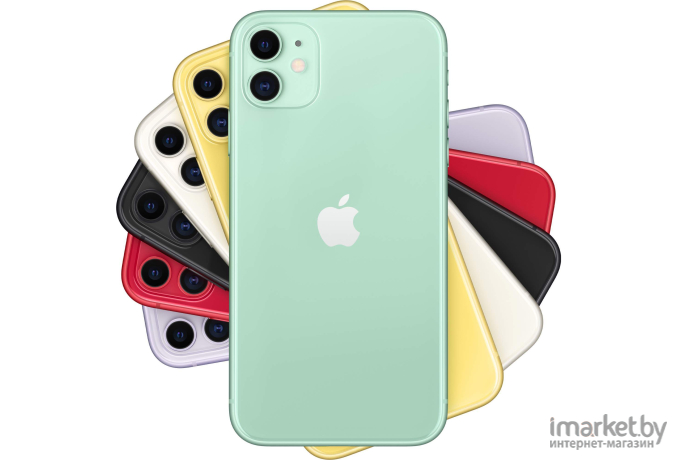 Мобильный телефон Apple iPhone 11 64GB Green [MHDG3RU/A]