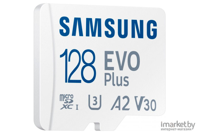 Карта памяти Samsung MicroSD EVO plus 128 ГБ [MB-MC128KA/RU]