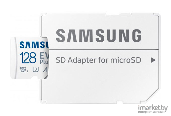 Карта памяти Samsung MicroSD EVO plus 128 ГБ [MB-MC128KA/RU]