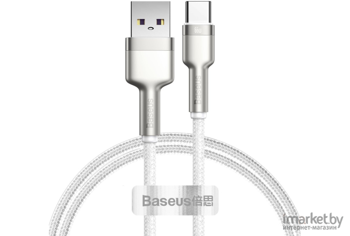 Кабель Baseus Superior Series Fast Charging Data Cable USB to Type-C 66W 1m White (CATYS-02)