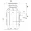 Измельчитель пищевых отходов Bone Crusher 810 [BC810-AS]