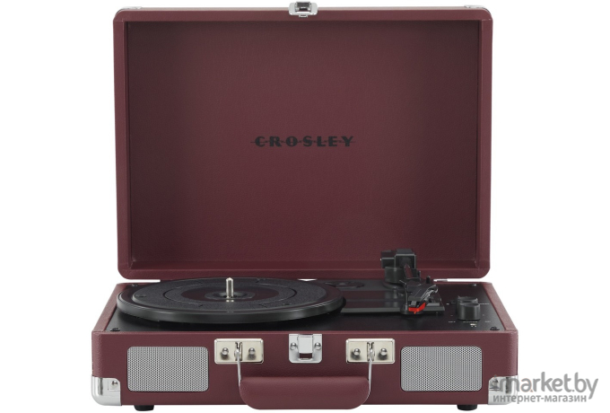 Виниловый проигрыватель Crosley Cruiser Plus Burgundy [CR8005F-BU4]