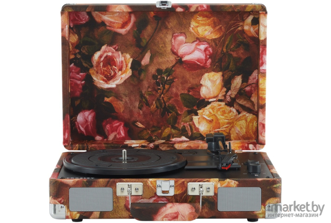 Виниловый проигрыватель Crosley Cruiser Plus Floral [CR8005F-FL4]