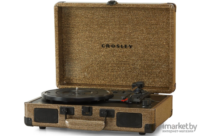 Виниловый проигрыватель Crosley Cruiser Plus Soft Gold [CR8005F-GA4]