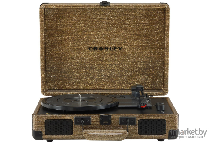 Виниловый проигрыватель Crosley Cruiser Plus Soft Gold [CR8005F-GA4]