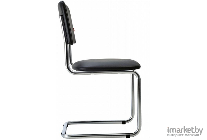 Офисное кресло Фабрикант Cильвия BOX5 Кожа иск. DO350  СH черный