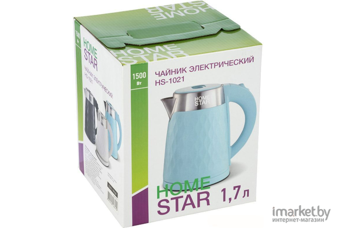 Электрочайник HomeStar HS-1021 черный