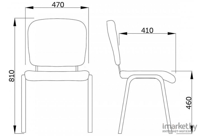 Офисное кресло AksHome Iso Chrome C-38