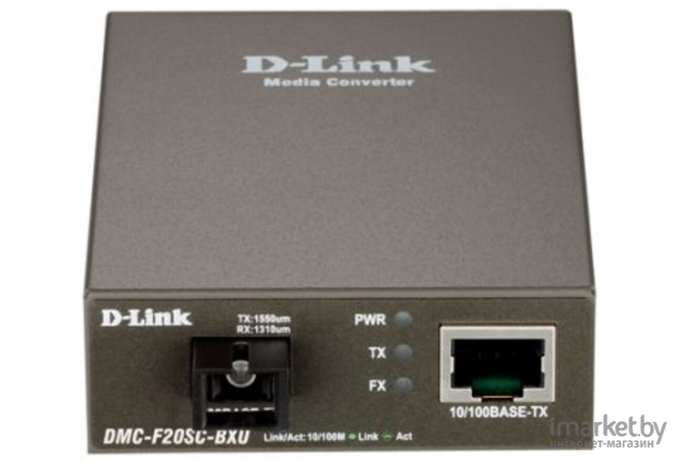 Медиаконвертер D-Link DMC-F20SC-BXU/B1A