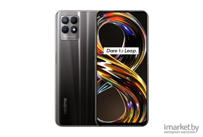 Мобильный телефон Realme 8i 4/64 ГБ Space Black